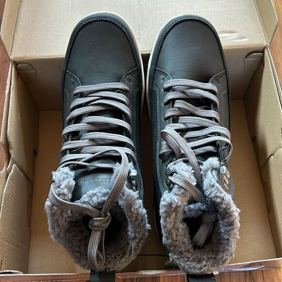 NEW Weatherproof Mens Dark Gray Logjam Boots - Picture 6 of 9